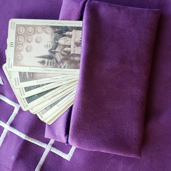 Tarot cloth/ altar cloth set NEW - Picture 3 of 7